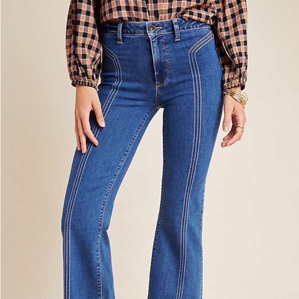 Anthropologie Flare Jeans. Size 24.